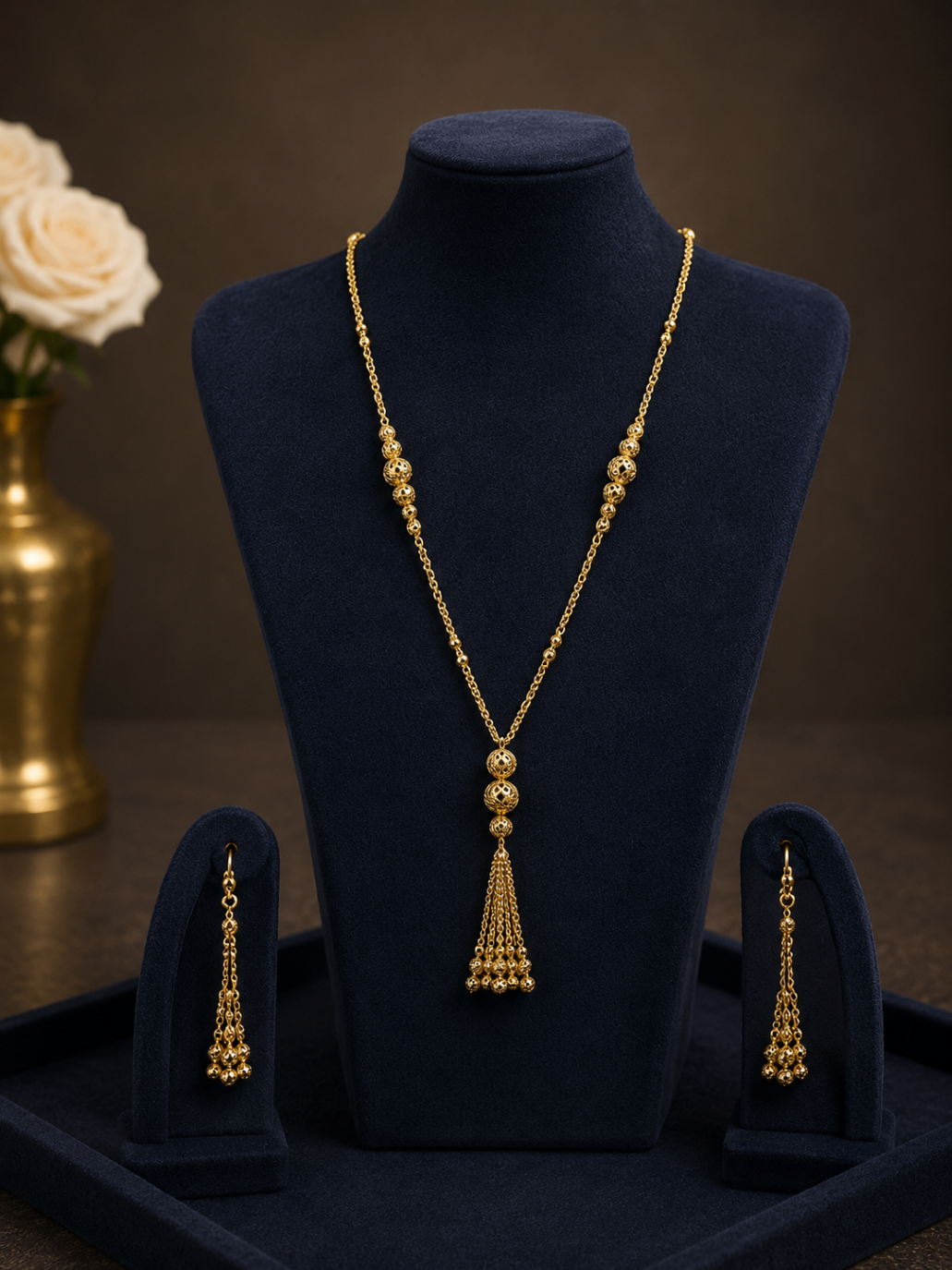 Raneem — Tassel Drop Set
